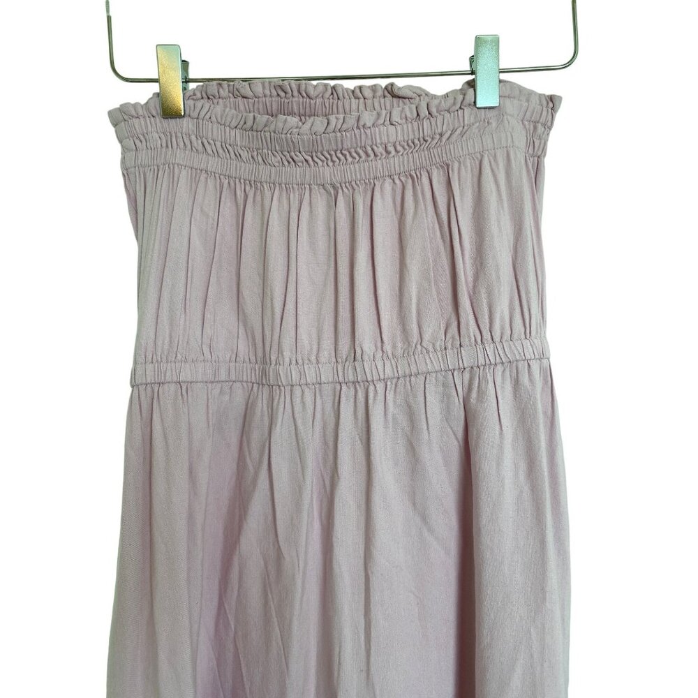 Loft Beach Lavender Eyelet Midi Dress - Picture 5 of 6